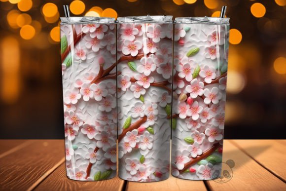 3D Cherry Blossoms Seamless Pattern 7 Design Guide