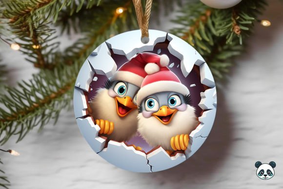 Creating Festive Magic with Chicks 3D Christmas Ornament Designs