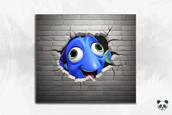 Dory from Cracked 3D Hole Tumbler: A Creative Guide