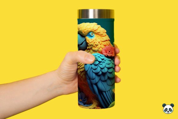 Elevate Your Sublimation Projects with the Colorful 3D Toucan Tumbler Wrap Bundle