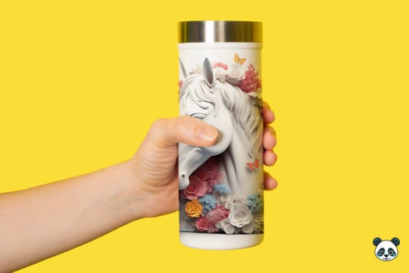 Elevating Custom Drinkware with the White Horse 3D Tumbler Wrap Bundle