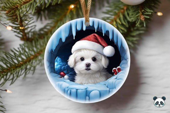 Elevating Holiday Crafts with the Maltese 3D Christmas Ornament