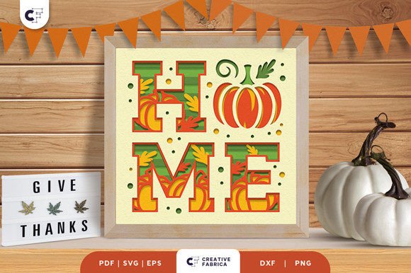 Elevating Holiday Decor with the Pumpkin HOME 3D Light Box Paper Cut