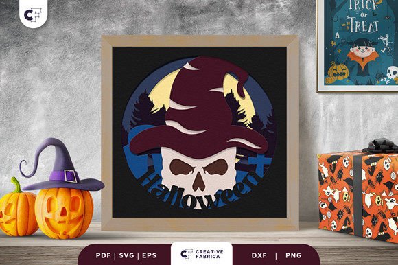 Elevating Seasonal Decor: The Strategic Appeal of the Halloween Skull 3D Shadow Box