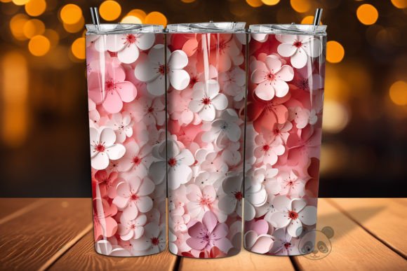 Evaluating the 3D Cherry Blossoms Seamless Pattern 2 for Sublimation Projects