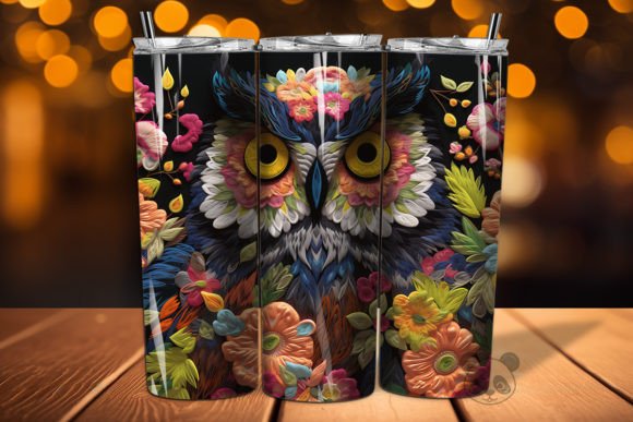 Evaluating the Owl 3D Embroidered Tumbler Wrap 3 for Sublimation Projects