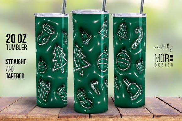Mastering 3D Christmas Tumbler Wraps: A Guide to Skinny Sublimation Designs
