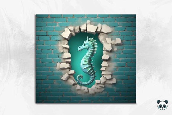 Seahorse 3D Tumbler Design