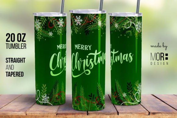 Strategic Holiday Branding with the Christmas Tumbler Wrap 20oz Skinny 13 Design