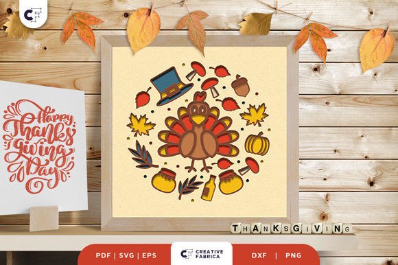 Transforming Digital Designs into Festive Decor: The Ultimate Guide to Thanksgiving Turkey 3D Shadow Boxes