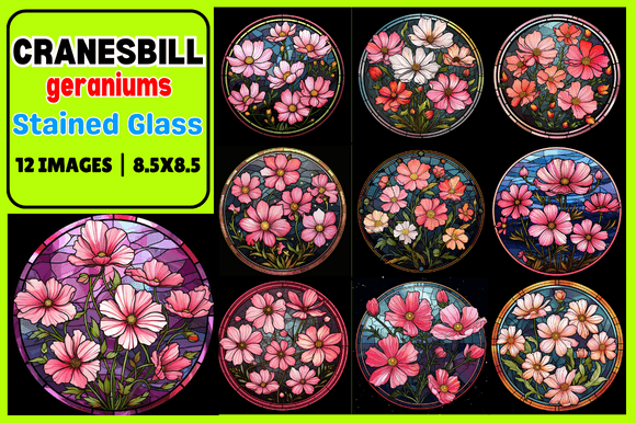 Unlocking the Beauty of Cranesbill Geraniums Stained Glass for Your Next Craft Project